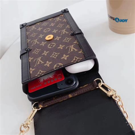 louis vuitton phone holder bag|louis vuitton phone case wallet.